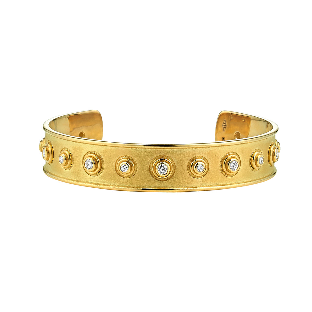 ASHA by Ashley McCormick Diamond Florentine Cuff – Asha By ADM