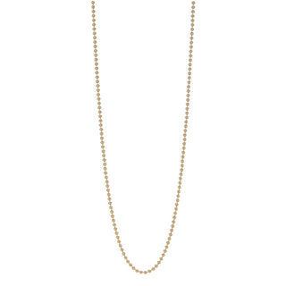 Gold 18" Beaded Chain