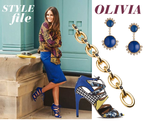 Olivia palermo gold link 2025 bracelet