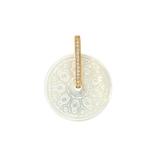 Diamond Orbit Spinner Charm