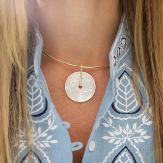 Diamond Orbit Spinner Pendant