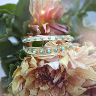 Turquoise Florentine Cuff