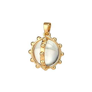 Oxford Charm + Beaded Chain 30"