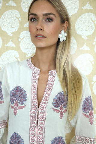 Amethyst Medallion Kaftan