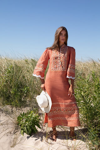 Terracotta Blythe Dress