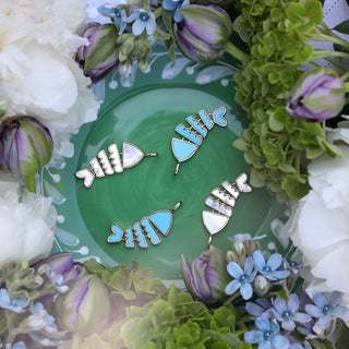 Bonito Fish Charm - Ivory