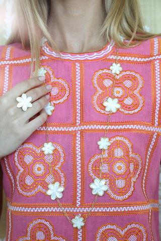 Bougainvillea Meadow Mini Dress