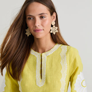 Rattan Celine Earring