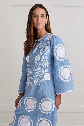 Cornflower Alice Kaftan