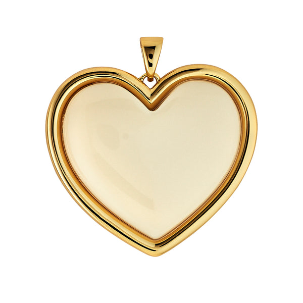 ASHA by Ashley McCormick Beaded Heart Pendant – Asha By ADM