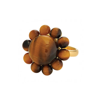 Genevieve Ring - Tiger's Eye