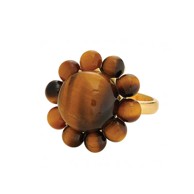 Genevieve Ring - Tiger's Eye