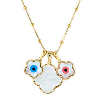 Boy & Girl Mama Charm Necklace