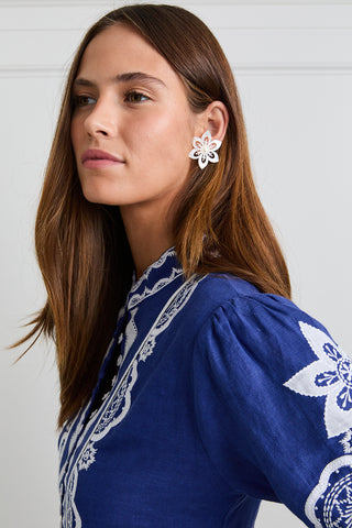 Indigo Celine Kaftan