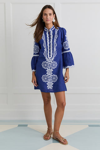 Indigo Celine Mini Dress