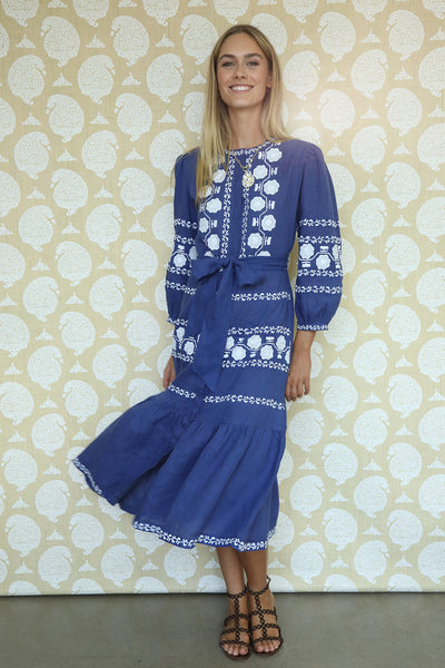 charlotte blue dress The Charlotte Dress (Blue) Shop The Muse