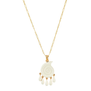 Isola Pendant + Mixed Link Chain 30"