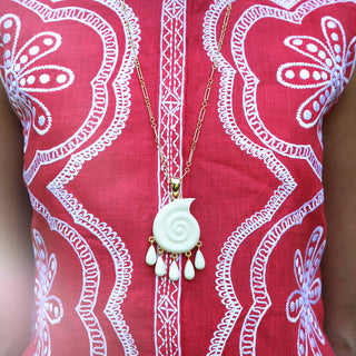 Isola Pendant + Mixed Link Chain 30"