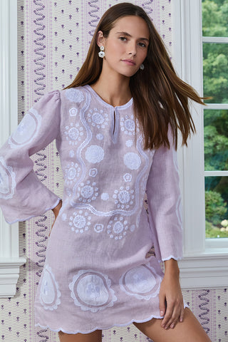 Lilac Alice Mini Dress