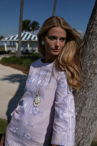 Lilac Claiborne Kaftan