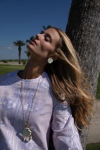 Lilac Claiborne Kaftan