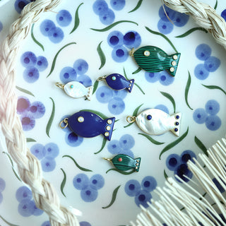 Madaket Fish Pendant - MOP