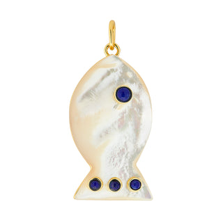 Madaket Fish Pendant - MOP