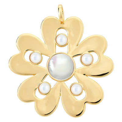 Majorelle Pendant - Mother of Pearl