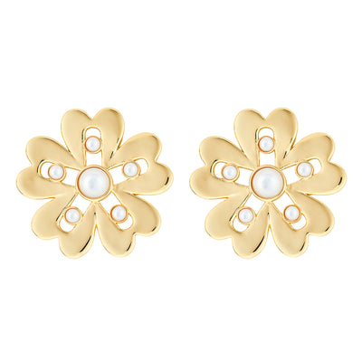 Majorelle Stud - Mother of Pearl