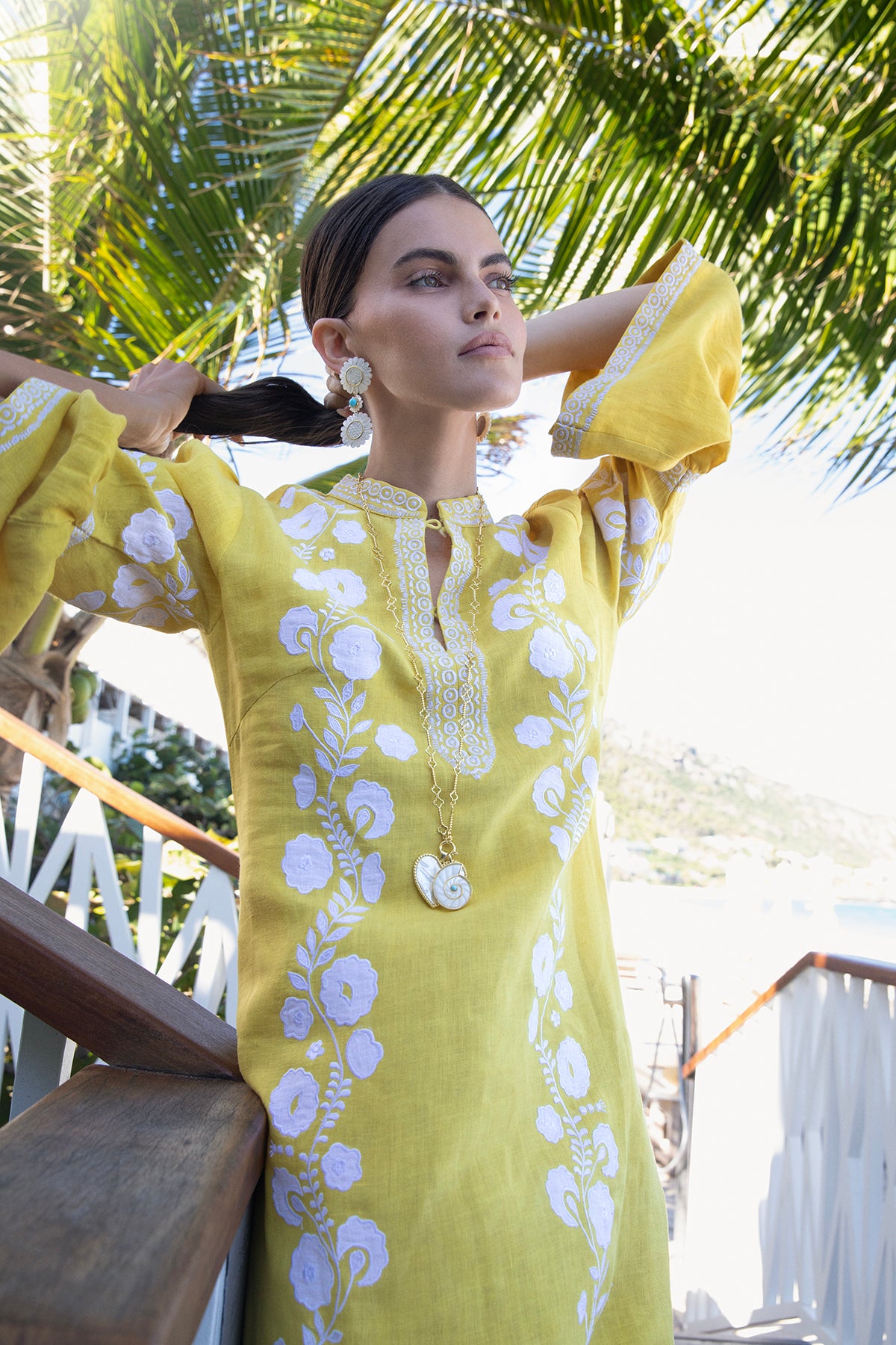 ASHA by Ashley McCormick Soleil Margaux Kaftan – Asha By ADM