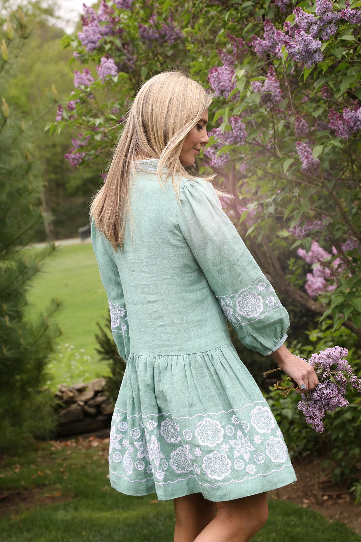 ASHA by Ashley McCormick Mint Minnie Dress XL ASHA by Ashley McCormick Mint Minnie Dress XL