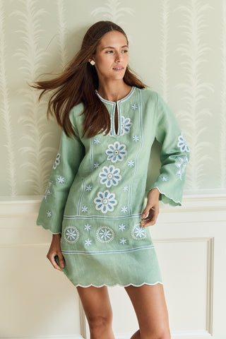 Mint Olivia Mini Dress