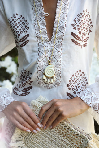 Mocha Calliope Kaftan