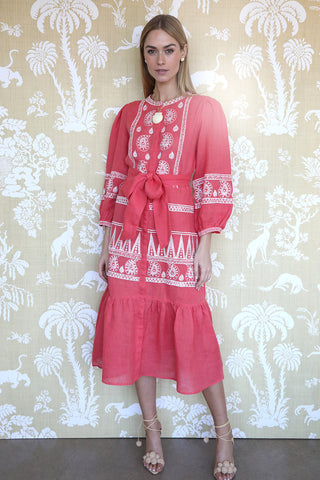 Nantucket Red India Dress