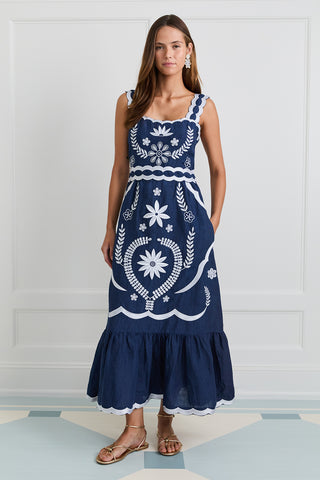 Navy Blake Dress