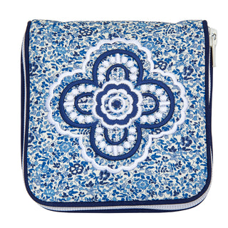 Navy Liberty Willow Jewelry Pouch