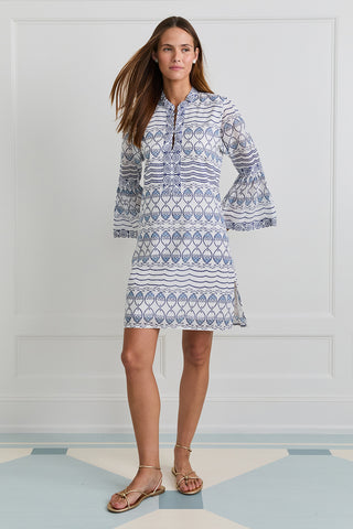 Ocean Fernanda Block Print Mini