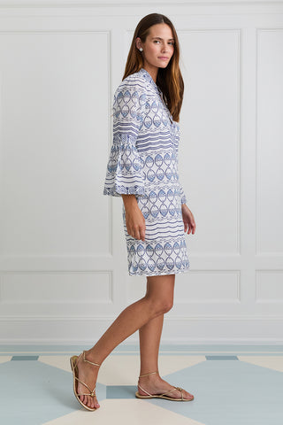Ocean Fernanda Block Print Mini