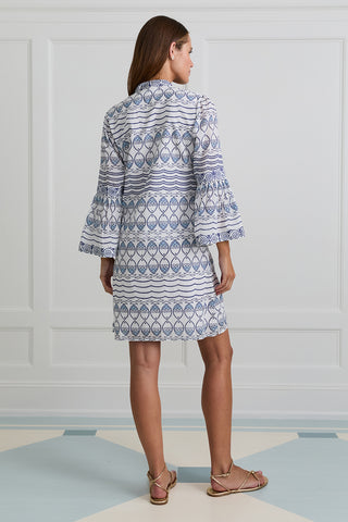 Ocean Fernanda Block Print Mini