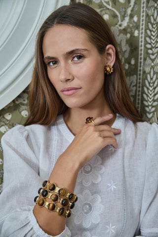 Genevieve Ring - Tiger's Eye