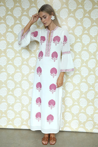 Pomegranate Medallion Kaftan
