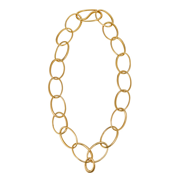 ASHA by Ashley McCormick Rounded Oval Link Chain – Asha By ADM