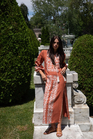 Rust Bohemia Dress