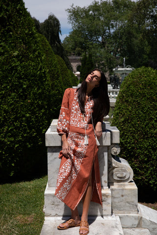 Rust Bohemia Dress