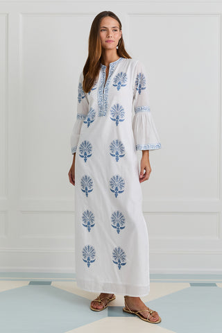 Sapphire Medallion Kaftan