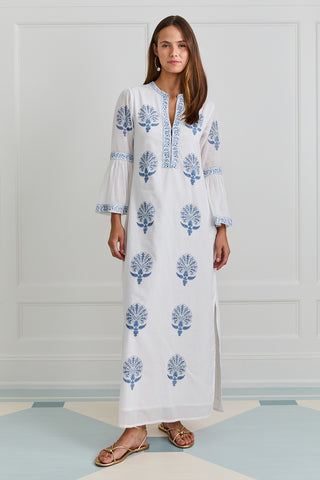 Sapphire Medallion Kaftan