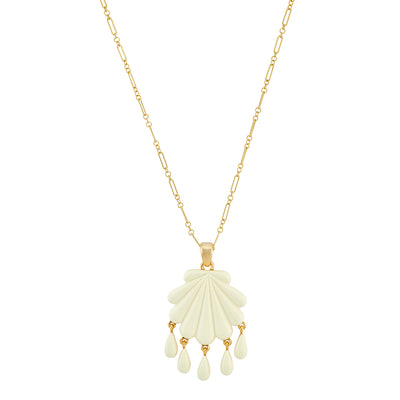 Sirena Pendant + Mixed Link Chain 30