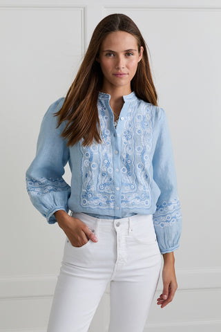 Sky Bohemia Blouse