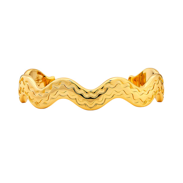 ASHA by Ashley McCormick Stacking Squiggle Cuff – Asha By ADM