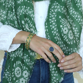 Stella Bangle - Malachite